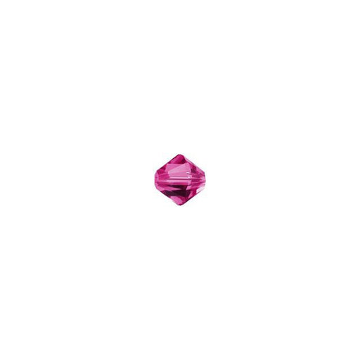PRESTIGE Crystal, #5328 Bicone Bead 3mm, Fuchsia (1 Piece)