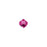 PRESTIGE Crystal, #5328 Bicone Bead 4mm, Fuchsia (1 Piece)