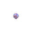 PRESTIGE Crystal, #5328 Bicone Bead 4mm, Iris AB (1 Piece)