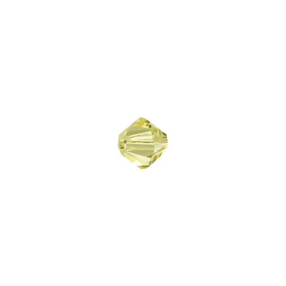 PRESTIGE Crystal, #5328 Bicone Bead 4mm, Jonquil (1 Piece)