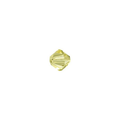 PRESTIGE Crystal, #5328 Bicone Bead 4mm, Jonquil (1 Piece)