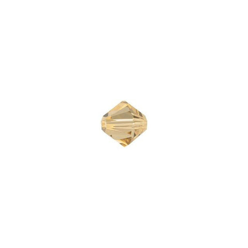 PRESTIGE Crystal, #5328 Bicone Bead 4mm, Light Colorado Topaz (1 Piece)