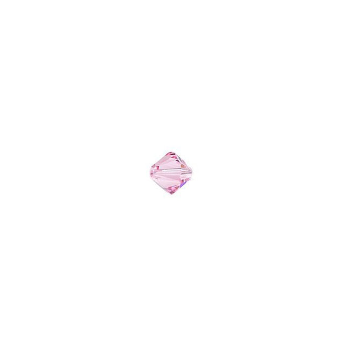 PRESTIGE Crystal, #5328 Bicone Bead 2.5mm, Light Rose (1 Piece)