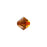 PRESTIGE Crystal, #5328 Bicone Bead 5mm, Light Amber (1 Piece)