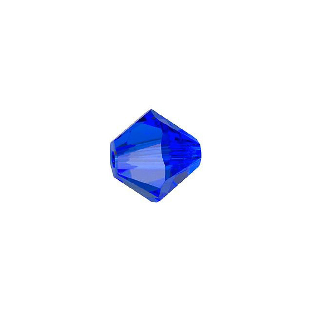 PRESTIGE Crystal, #5328 Bicone Bead 6mm, Majestic Blue (1 Piece)