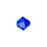 PRESTIGE Crystal, #5328 Bicone Bead 6mm, Majestic Blue (1 Piece)