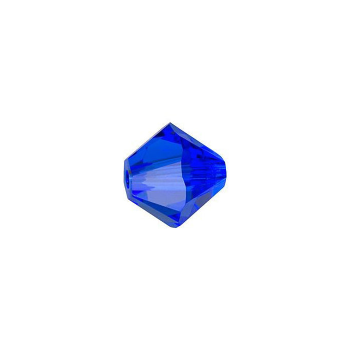 PRESTIGE Crystal, #5328 Bicone Bead 6mm, Majestic Blue (1 Piece)