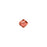 PRESTIGE Crystal, #5328 Bicone Bead 4mm, Padparadscha (1 Piece)