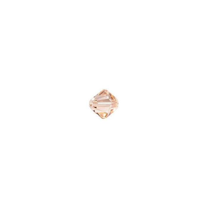 PRESTIGE Crystal, #5328 Bicone Bead 3mm, Light Peach (1 Piece)
