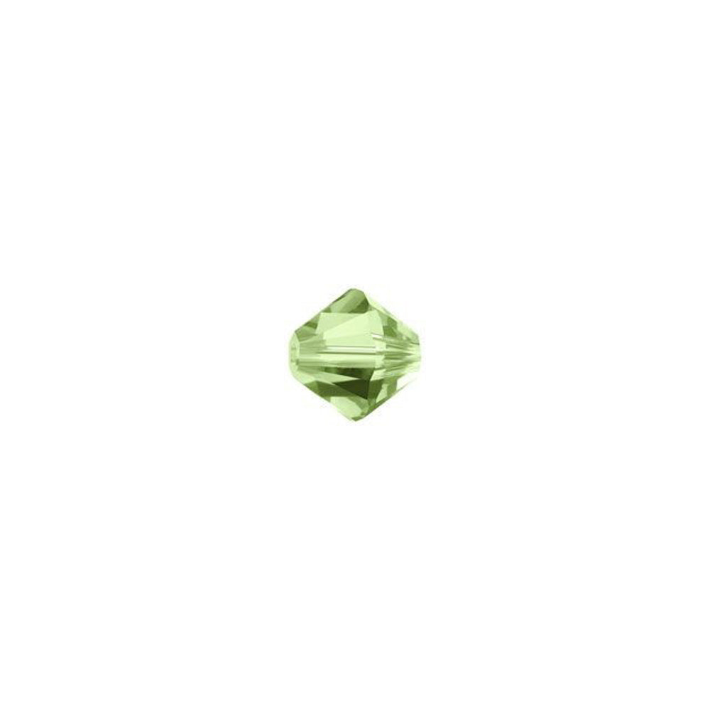 PRESTIGE Crystal, #5328 Bicone Bead 4mm, Peridot (1 Piece)