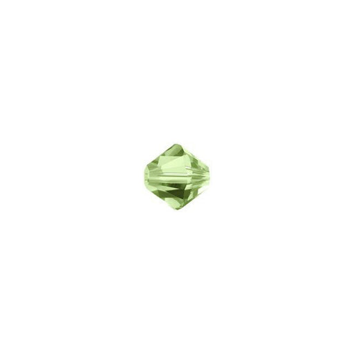 PRESTIGE Crystal, #5328 Bicone Bead 4mm, Peridot (1 Piece)