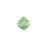 PRESTIGE Crystal, #5328 Bicone Bead 6mm, Peridot Shimmer (1 Piece)