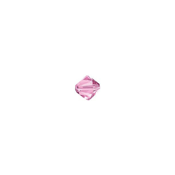 PRESTIGE Crystal, #5328 Bicone Bead 3mm, Rose (1 Piece)