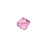 PRESTIGE Crystal, #5328 Bicone Bead 6mm, Rose (1 Piece)