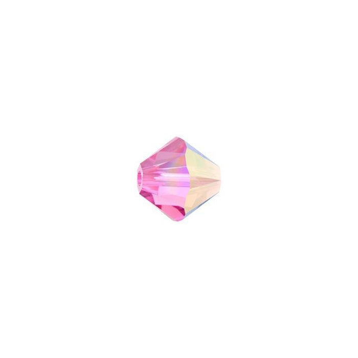 PRESTIGE Crystal, #5328 Bicone Bead 5mm, Rose AB (1 Piece)