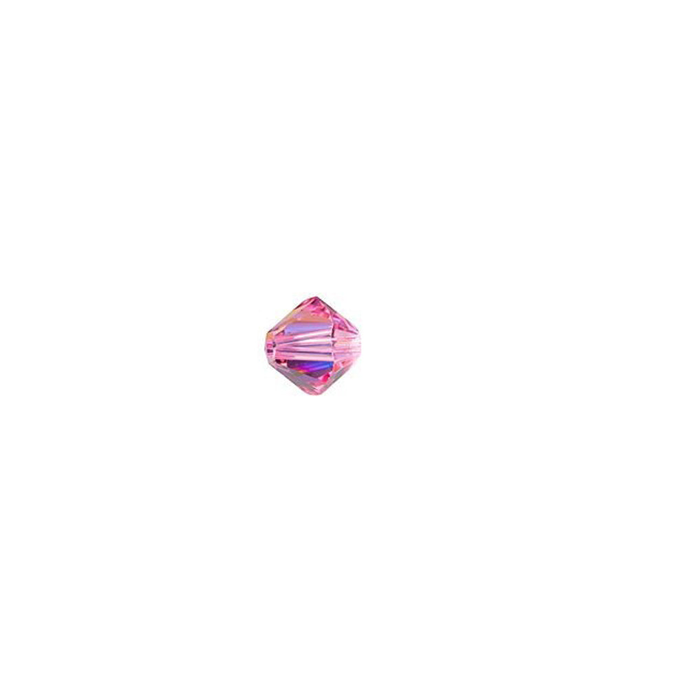 PRESTIGE Crystal, #5328 Bicone Bead 3mm, Rose Shimmer (1 Piece)