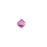 PRESTIGE Crystal, #5328 Bicone Bead 4mm, Rose Shimmer (1 Piece)