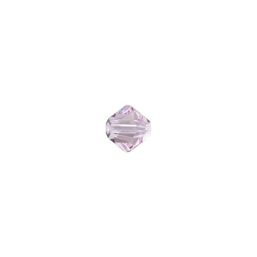 PRESTIGE Crystal, #5328 Bicone Bead 4mm, Rosaline (1 Piece)
