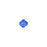 PRESTIGE Crystal, #5328 Bicone Bead 4mm, Sapphire (1 Piece)