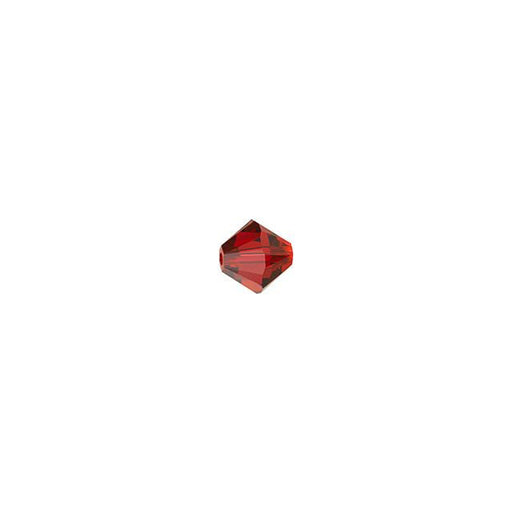 PRESTIGE Crystal, #5328 Swarovski Bicone Bead 3mm, Scarlet (24 Pieces)