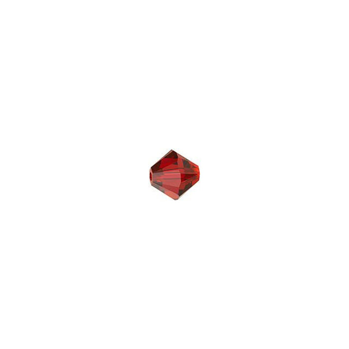 PRESTIGE Crystal, #5328 Swarovski Bicone Bead 3mm, Scarlet (1 Piece)