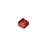 PRESTIGE Crystal, #5328 Bicone Bead 5mm, Scarlet (1 Piece)