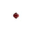 PRESTIGE Crystal, #5328 Bicone Bead 4mm, Siam (1 Piece)