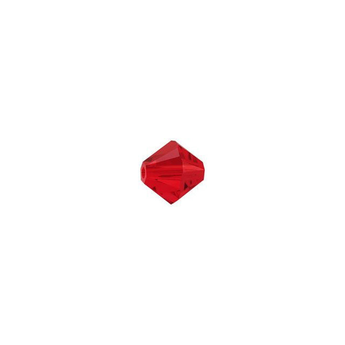 PRESTIGE Crystal, #5328 Bicone Bead 4mm, Light Siam (1 Piece)