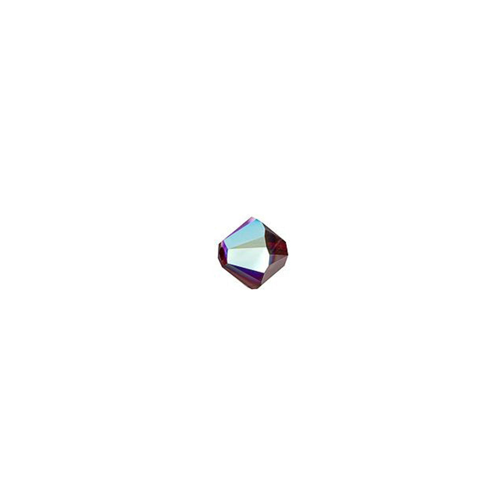 PRESTIGE Crystal, #5328 Bicone Bead 3mm, Siam Shimmer (1 Piece)