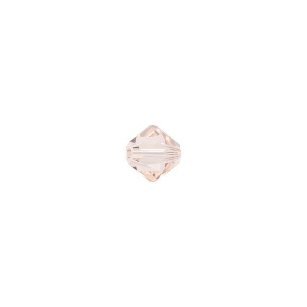 PRESTIGE Crystal, #5328 Bicone Bead 4mm, Crystal Silk (1 Piece)