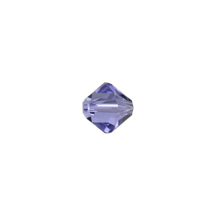 PRESTIGE Crystal, #5328 Swarovski Bicone Bead 5mm, Tanzanite (1 Piece)