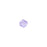 PRESTIGE Crystal, #5328 Bicone Bead 4mm, Violet (1 Piece)