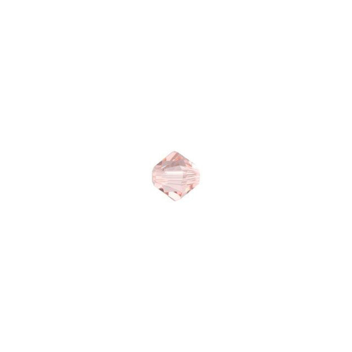 PRESTIGE Crystal, #5328 Bicone Bead 3mm, Vintage Rose (1 Piece)