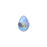 PRESTIGE Crystal, #5500 Swarovski Teardrop Bead 9x6mm, Aquamarine Shimmer 2X (1 Piece)