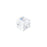 PRESTIGE Crystal, #5601 Faceted Cube Bead 6mm, Crystal (1 Piece)