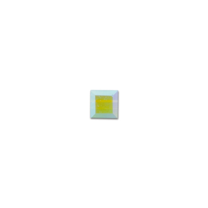 PRESTIGE Crystal, #5601 Faceted Cube Bead 4mm, Pacific Opal Shimmer B (1 Piece)