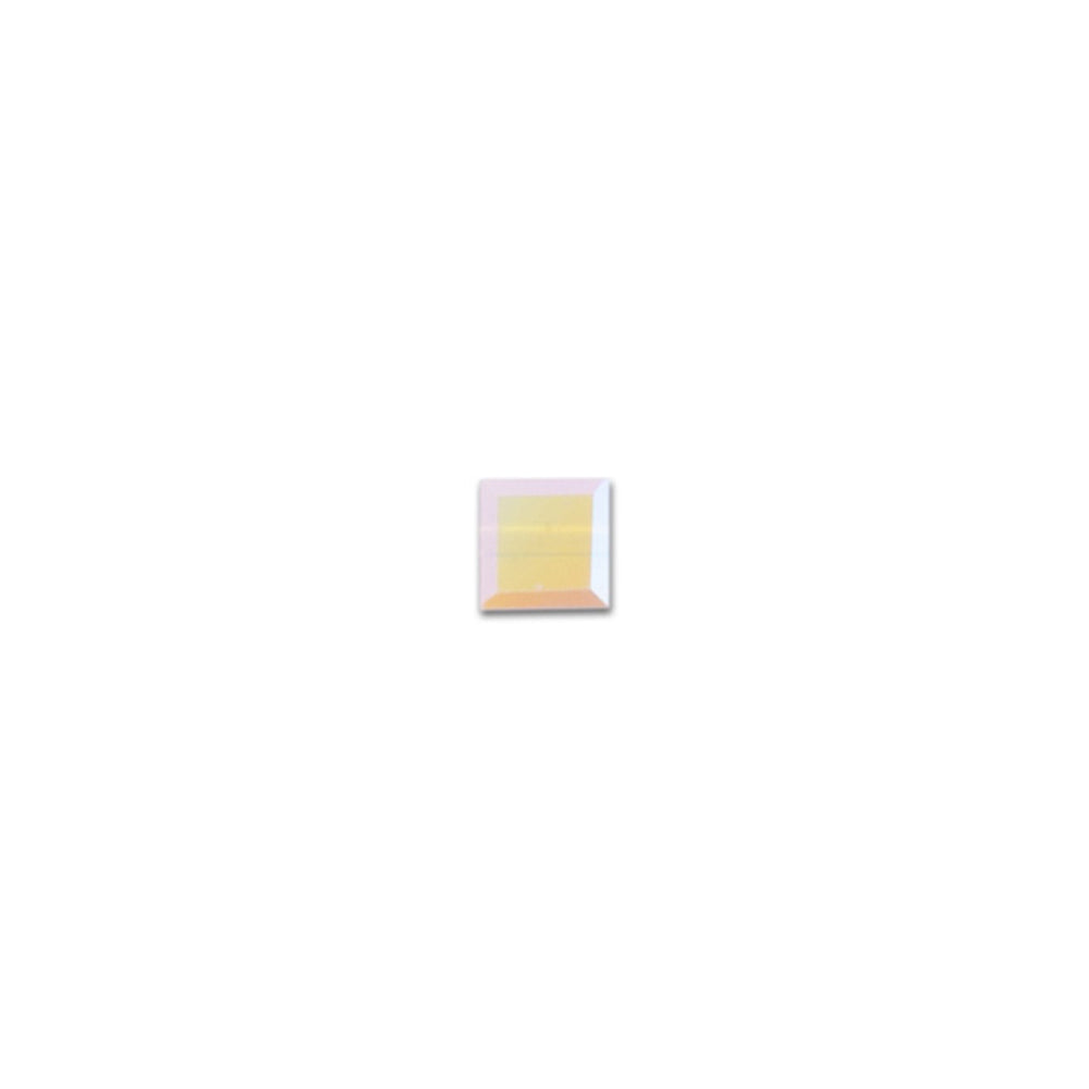 PRESTIGE Crystal, #5601 Faceted Cube Bead 4mm, Rose Water Opal Shimmer B (1 Piece)