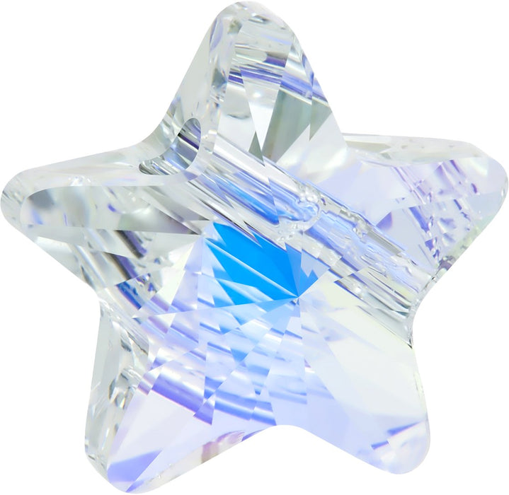 PRESTIGE Crystal, #5714 Swarovski Star Bead 12mm, Crystal AB (1 Piece)