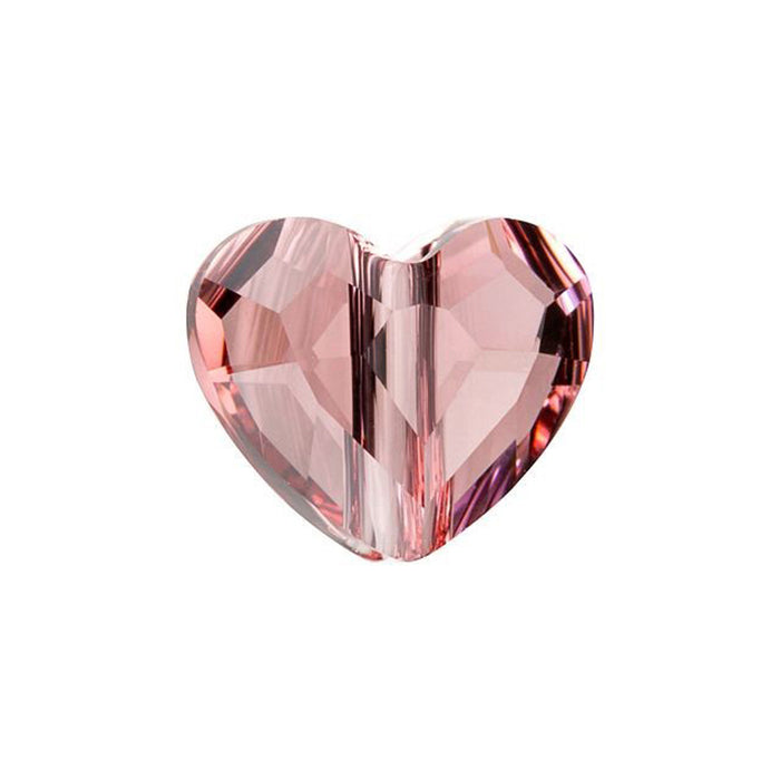PRESTIGE Crystal, #5741 Swarovski Love Bead 12mm, Blush Rose (1 Piece)