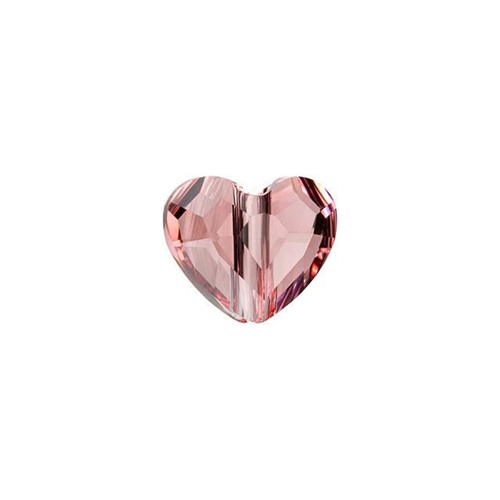 PRESTIGE Crystal, #5741 Swarovski Love Bead 8mm, Blush Rose (1 Piece)