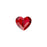 PRESTIGE Crystal, #5741 Love Bead 8mm, Light Siam (1 Piece)