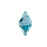 PRESTIGE Crystal, #5747 Swarovski Double Spike Bead 12x6mm, Light Turquoise (1 Piece)