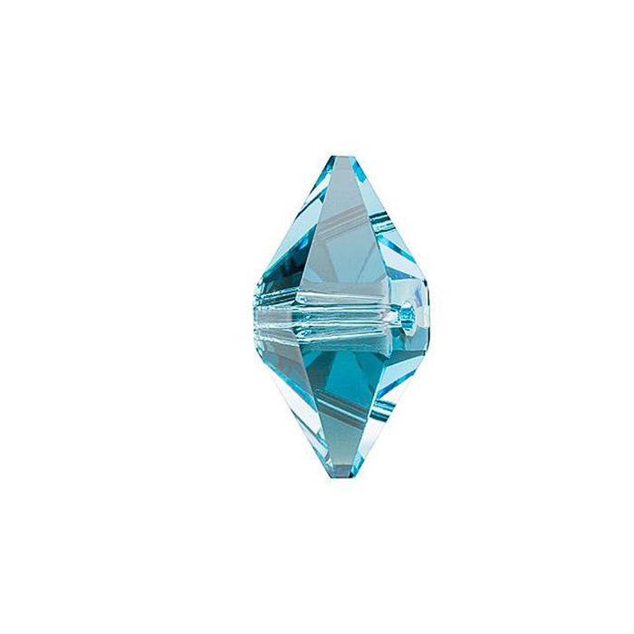 PRESTIGE Crystal, #5747 Swarovski Double Spike Bead 12x6mm, Light Turquoise (1 Piece)