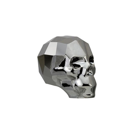 PRESTIGE Crystal, #5750 Swarovski Skull Bead 13mm, Crystal Silver Night 2X (1 Piece)