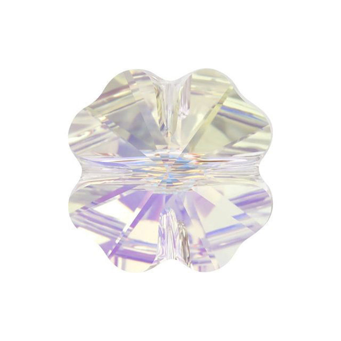 PRESTIGE Crystal, #5752 Swarovski Clover Bead 12mm, Crystal AB (1 Piece)