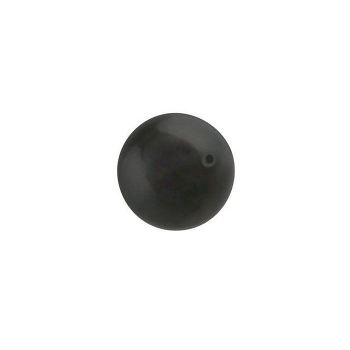 PRESTIGE Crystal, #5810 Swarovski Round Pearl Bead 8mm, Black (1 Piece)