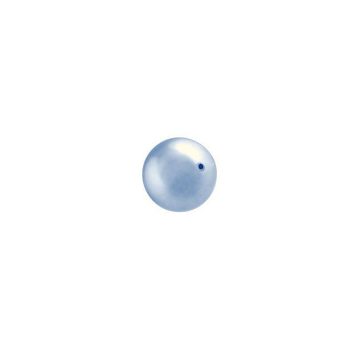 PRESTIGE Crystal, #5810 Round Pearl Bead 5mm, Light Blue (1 Piece)