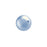 PRESTIGE Crystal, #5810 Swarovski Round Pearl Bead 8mm, Light Blue (1 Piece)