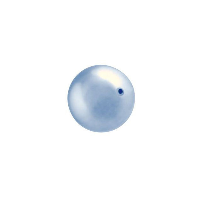 PRESTIGE Crystal, #5810 Swarovski Round Pearl Bead 8mm, Light Blue (1 Piece)