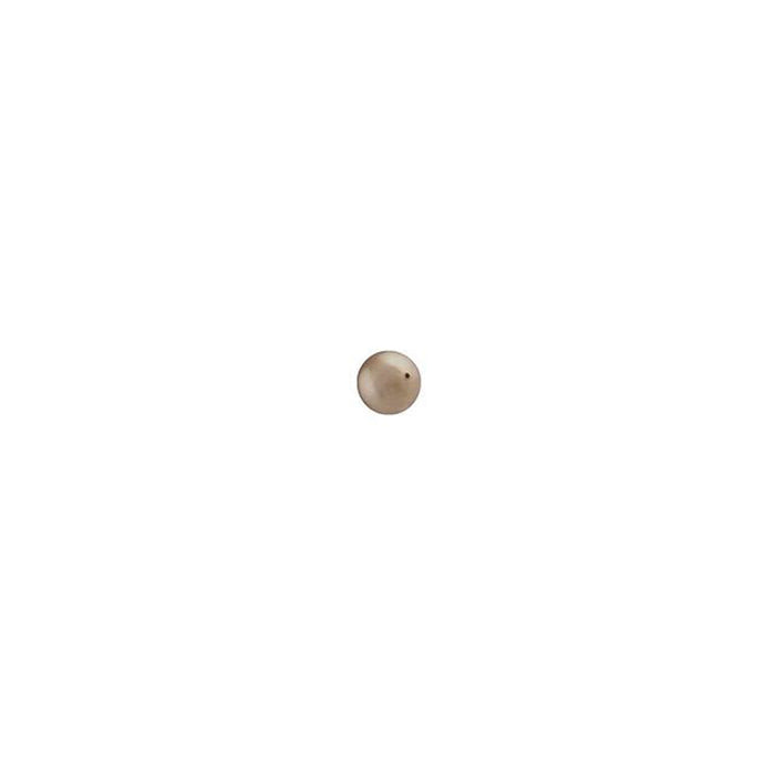 PRESTIGE Crystal, #5810 Round Pearl Bead 2mm, Bronze (1 Piece)